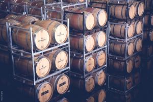 Wine barrels